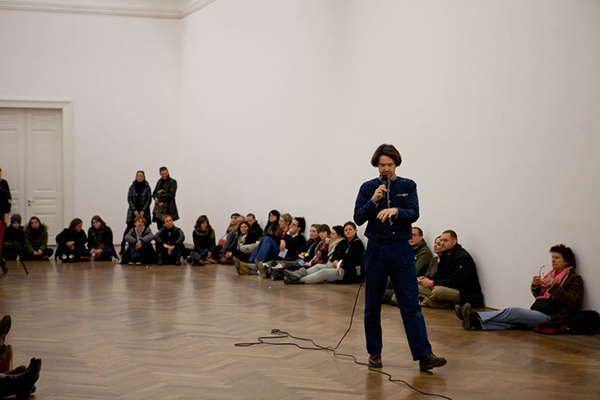 Reto Pulver, Die Sieben Mnemotechnischen Bilder für eine Performance namens Audience, 2012